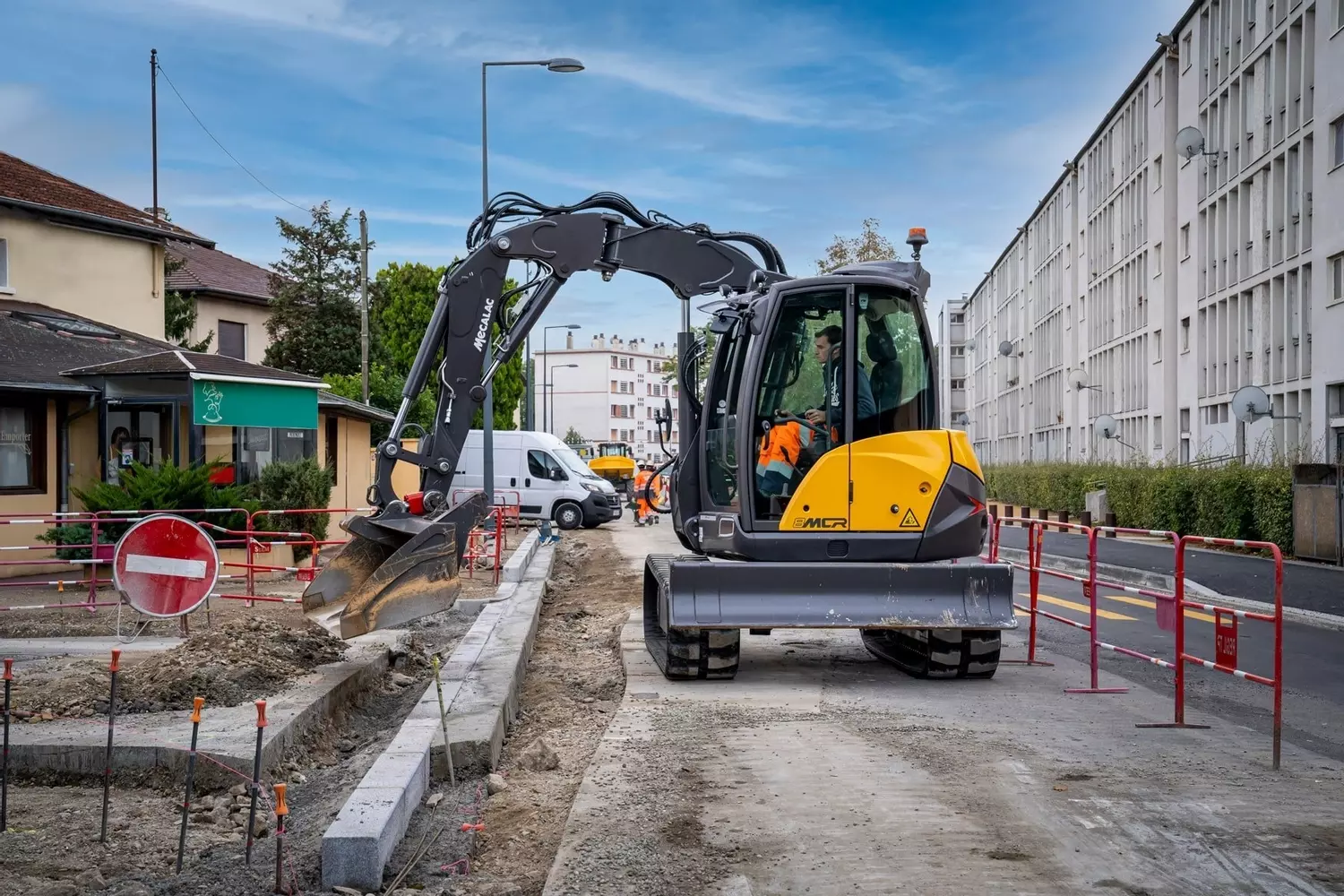 Mecalac 8MCR Excavator - Cooks Midlands
